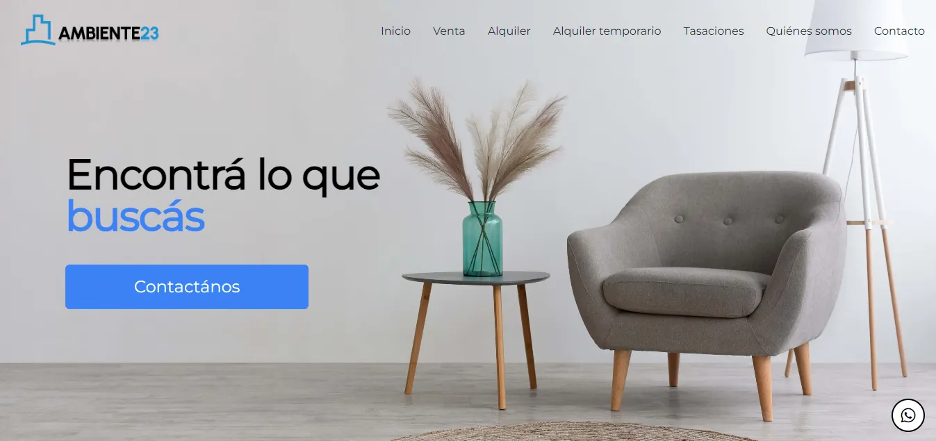 Ambiente23 - Web para Inmobiliarias
